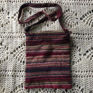 Striped Baja Style Bag